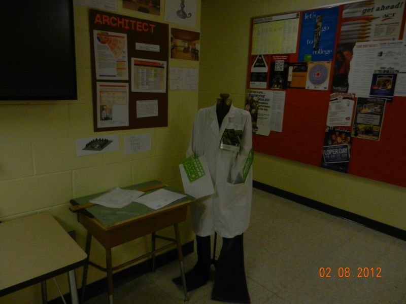 Plainview Schools Intro. to HSE Creates CTE Career Displays